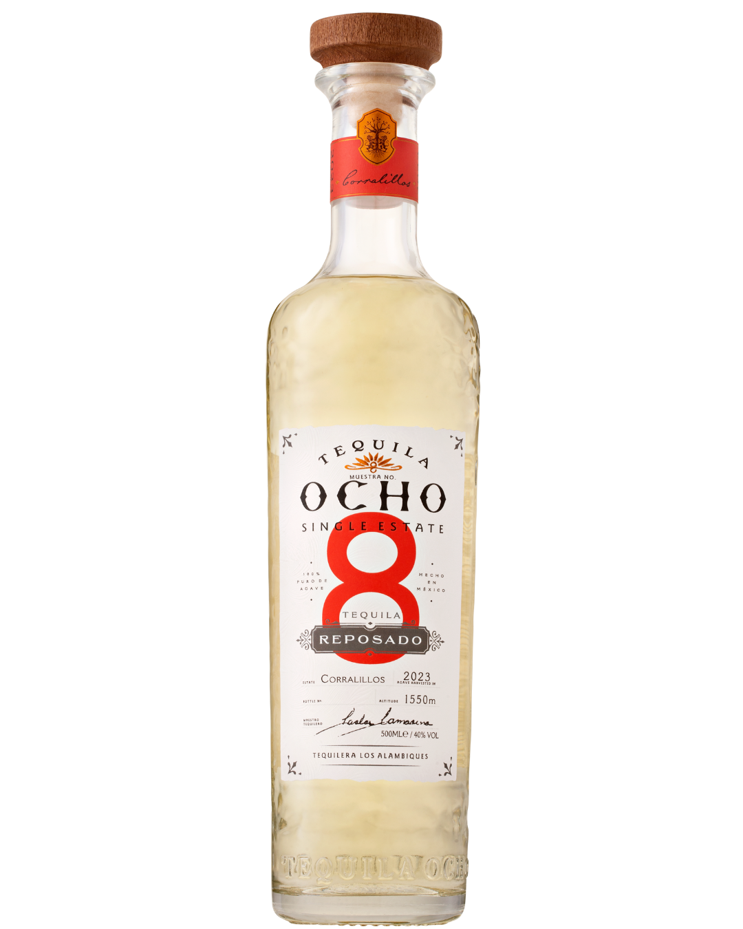 TEQUILA OCHO Reposado, 0,5l - SPRITHÖKER