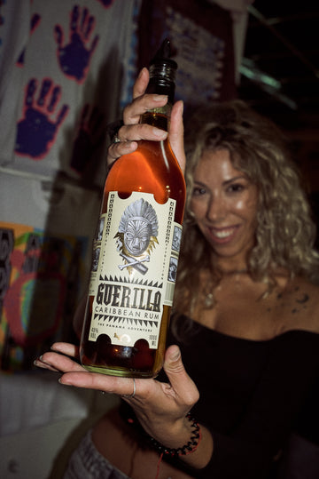 GUERILLA Caribbean Rum GOLD 1.0L 40% - SPRITHÖKER