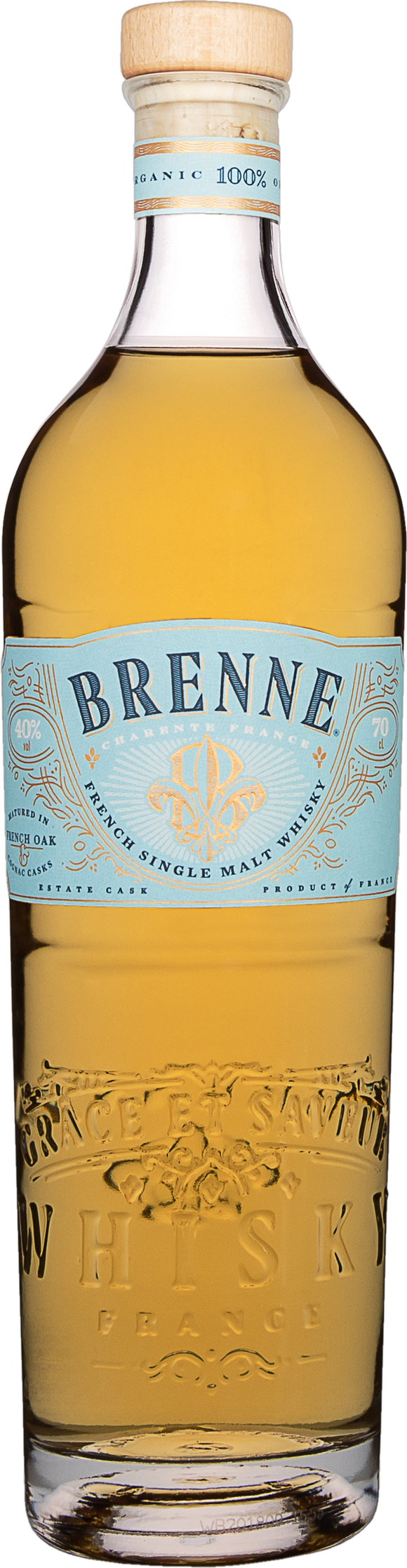 Brenne French Bio Single Malt Estate Cask Whisky, 0,7l - SPRITHÖKER