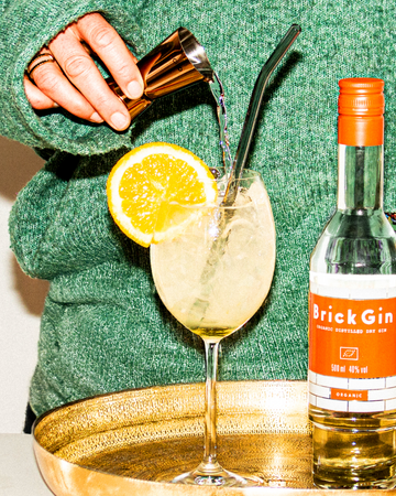 Brick Gin Organic 1,0L 40% Vol. - SPRITHÖKER
