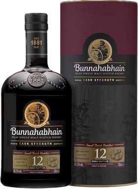Bunnahabhain 12yo CASK STRENGTH Whisky, 0,7l - SPRITHÖKER