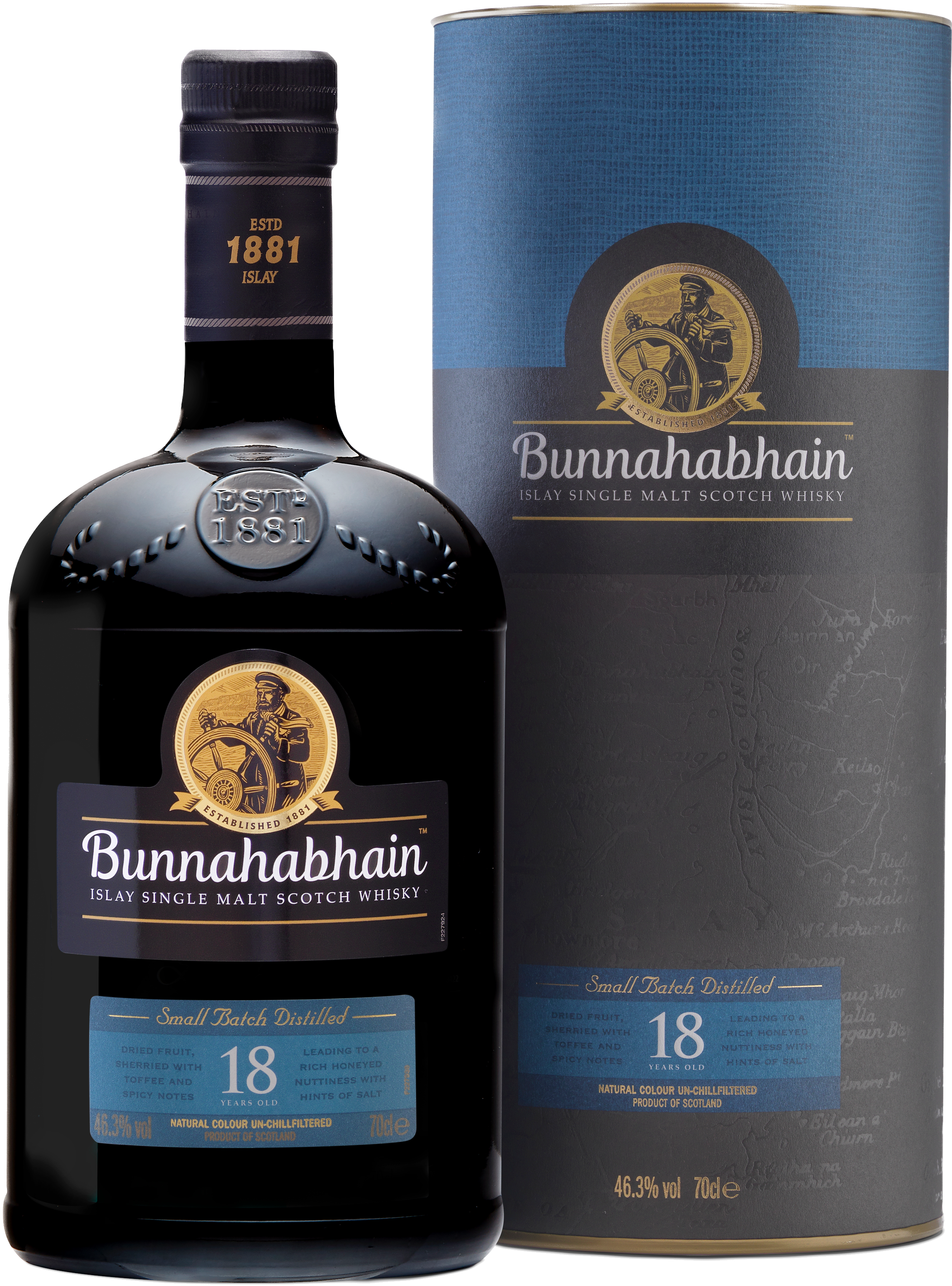 Bunnahabhain 18yo Whisky 0,7l