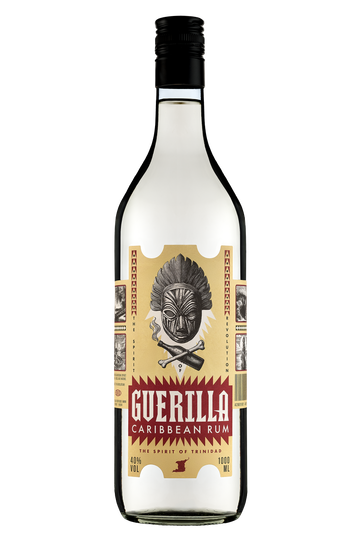 GUERILLA Caribbean Rum BLANCO 1.0L 40% - SPRITHÖKER