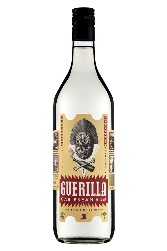 GUERILLA Caribbean Rum BLANCO 1.0L 40%