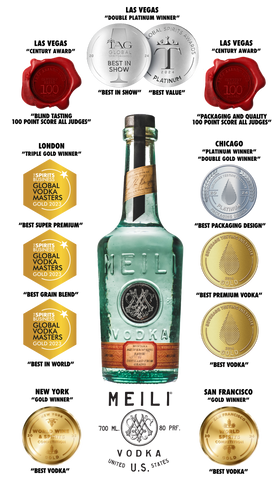 MEILI Vodka, 0,7l - 0