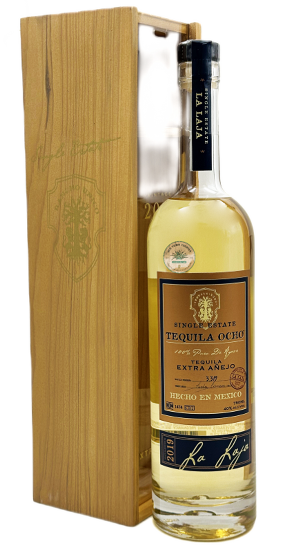TEQUILA OCHO Extra Añejo LA LAJA  2019, 0,7l - SPRITHÖKER