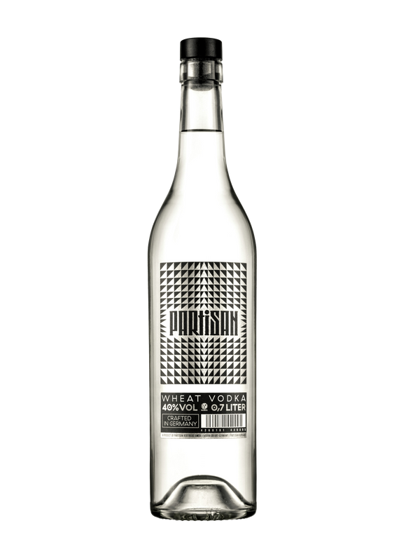 Partisan Vodka Black 0,7l 40% Vol.