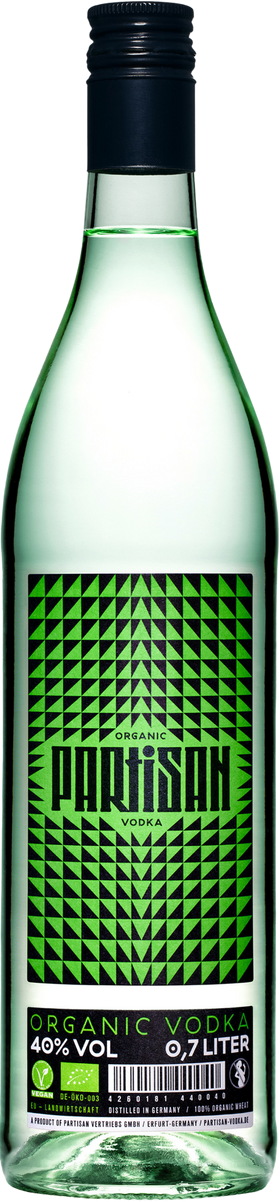 Partisan Bio Vodka Green 0,7l 40% Vol.