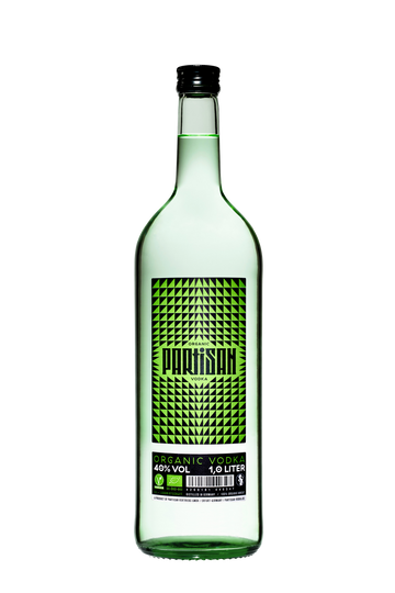 Partisan Bio Vodka Green 1,0l 40% Vol. - SPRITHÖKER
