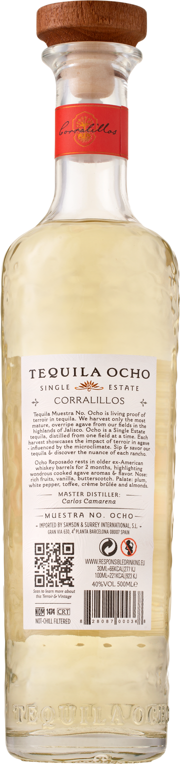 TEQUILA OCHO Reposado 0,5l - SPRITHÖKER