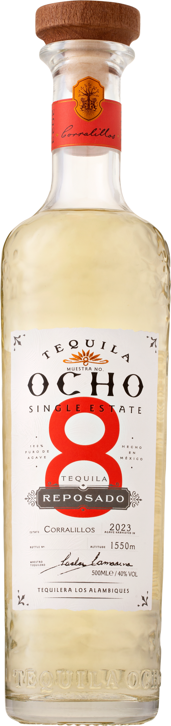 TEQUILA OCHO Reposado 0,5l - SPRITHÖKER