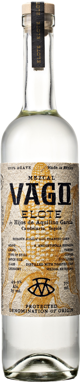 MEZCAL VAGO Espadin Elote Hijos de Aquilino, 0,7l - SPRITHÖKER