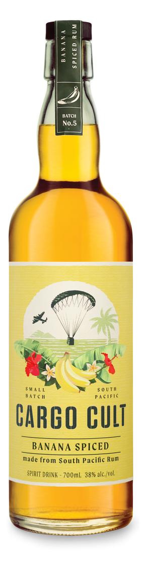 Cargo Cult Banana Spiced Rum 0,7l - SPRITHÖKER