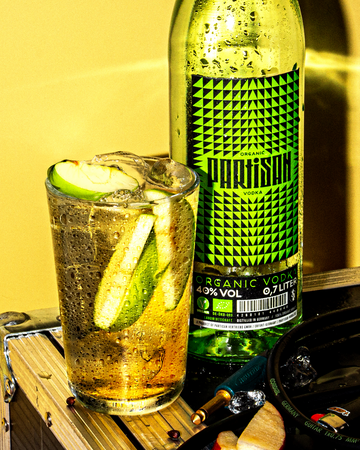 Partisan Bio Vodka Green 0,7l 40% Vol. - SPRITHÖKER