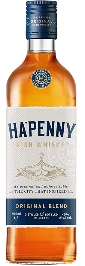 HA'PENNY Irish Whiskey Original, 0,7l - SPRITHÖKER