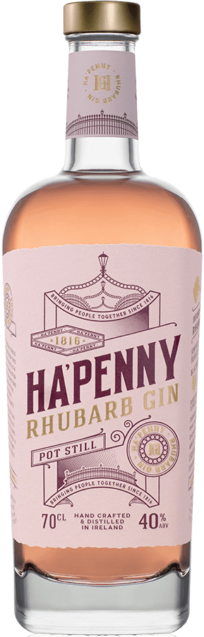 HA'PENNY Rhubarb Gin, 0,7l - SPRITHÖKER
