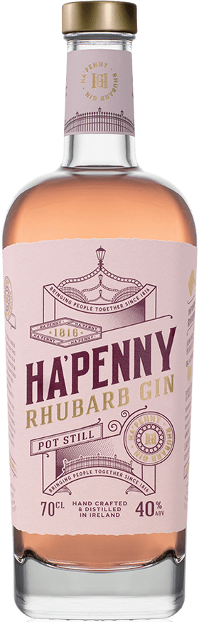 HA'PENNY Rhubarb Gin, 0,7l - SPRITHÖKER