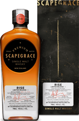 Scapegrace Single Malt Whisky - RISE I - Limited Edition, 0,7l - SPRITHÖKER