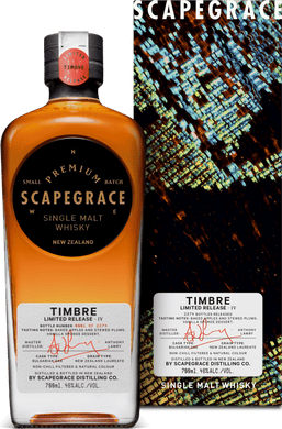 Scapegrace Single Malt Whisky - TIMBRE IV- Limited Edition, 0,7l - SPRITHÖKER